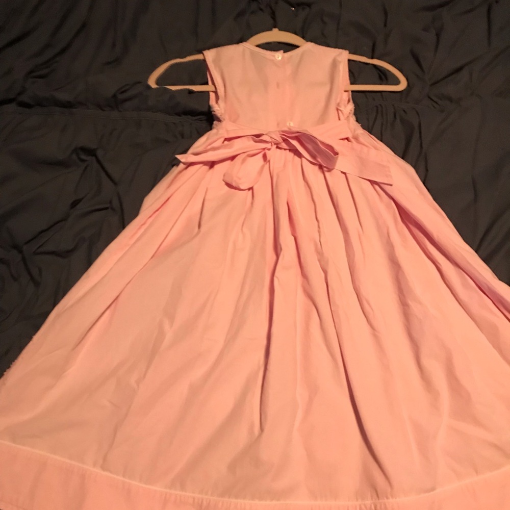 Beautiful smocked pink dress